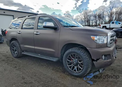 2008 Toyota Sequoia Limited из США, поврежденный, VIN 5TDBY68A38S011875